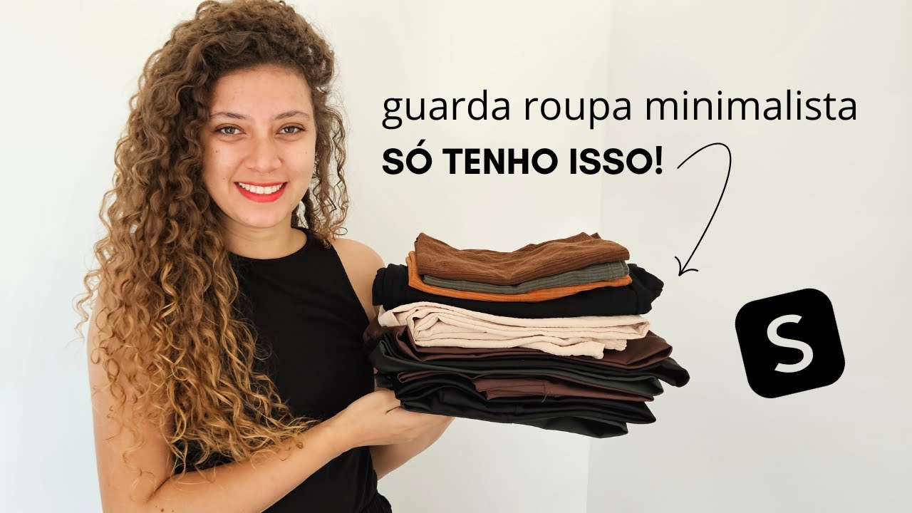 Tour pelo Guarda Roupa Minimalista com Comprinhas da SHEIN