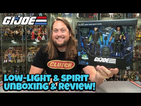 Low-Light & Spirit Mad Marauders GIJOE Classified Series Unboxing & Review!