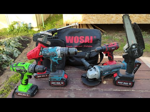 Бесщеточный аккумуляторный инструмент WOSAI Brushless Cordless Tool #wosai #vvosai