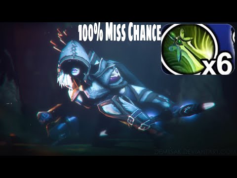 WTF 100% MissChance - Drow Ranger 6 Butterfly