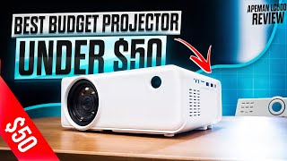 Best Budget Projector Under $50: APEMAN LC500 Review