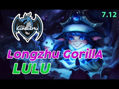 Longzhu GorillA Lulu Support - Korean Pro Replay