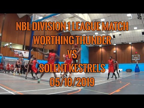 Worthing Thunder vs Solent Kestrels - 05/10/2019 - NBL Division 1 League Match