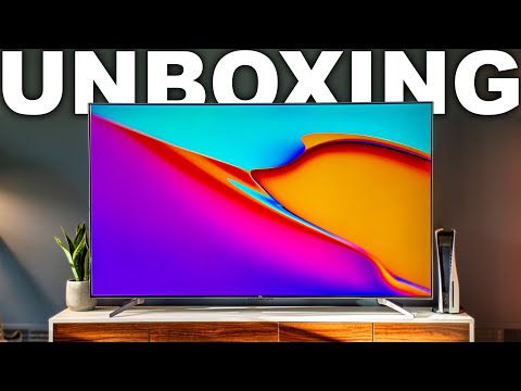 TCL Q7 Class TV Unboxing & First Impressions