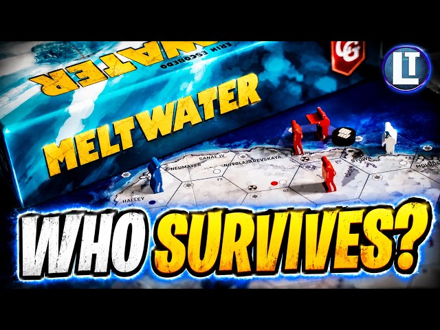 Vídeo relacionado con Meltwater de Capstone Games, juego de mesa estratégico, supervivencia postapocalíptica para 2 jugadores y control de territorio, juego de guerra, a partir de 16 años, tiempo de juego de 60 minutos