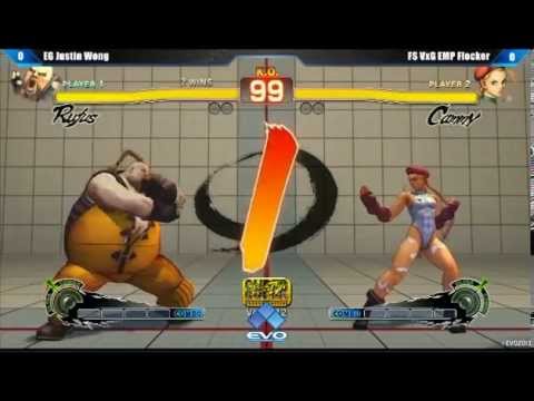 EVO2013 SSF4AE EG Justin Wong vs FS VxG EMP Flocker
