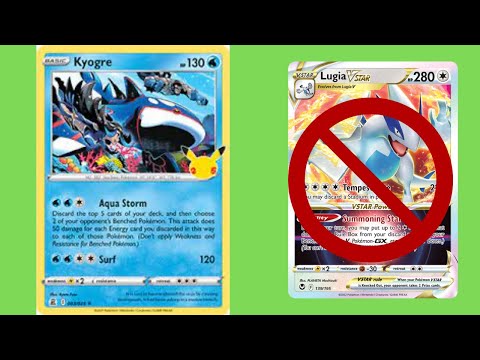 How to beat Lugia with Lost Zone Kyogre!