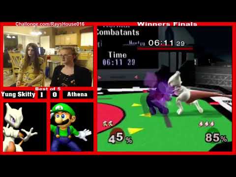 Yung Skitty (Mewtwo) vs. Athena (Luigi) - Winners Finals #016