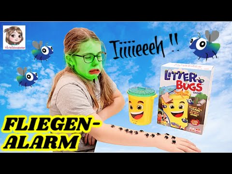 LITTER BUGS 🦟 Iiiieeeh, wie eklig! Fliegen aus der Mülltonne greifen uns an | Goliath Toys