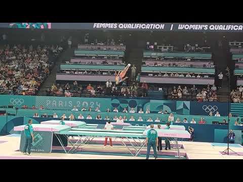 Romero Rosario Noemi ESP Women's Trampoline Qualification 2nd Routine   2024 Paris Olympics