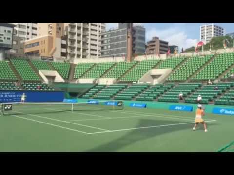 Sofya LANSERE [15] - Mai HONTAMA [4], Osaka