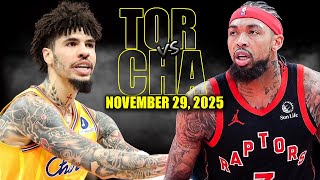 11월 30일 샬럿 호넷츠 VS 토론토 랩터스