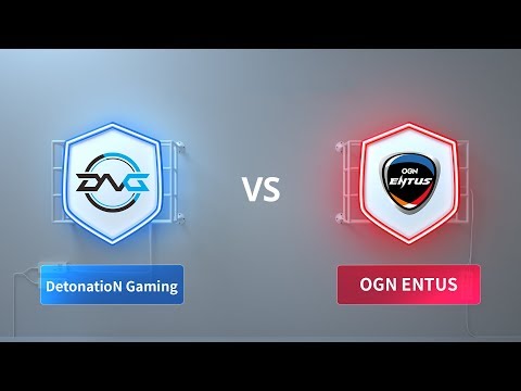 DetonatioN Gaming vs OGN ENTUS  - 2018 CRL Asia Week 6 Day 2