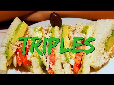 Peruvian Comfort Food: Triple Sandwich and Churros con Manjar blanco at Manolo in Lima, Peru