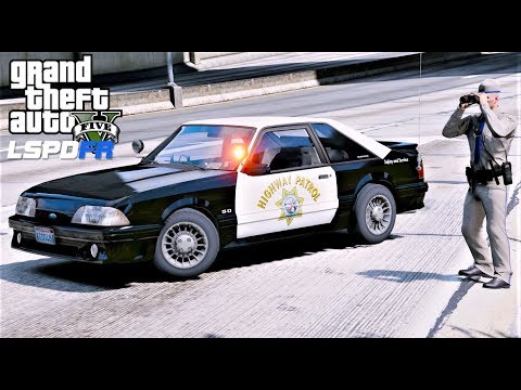 GTA 5 LSPDFR #657 California Highway Patrol Ford Mustang - Throw Back Thursday