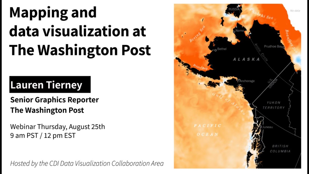 Mapping and data visualizations at The Washington Post with Lauren Tierney