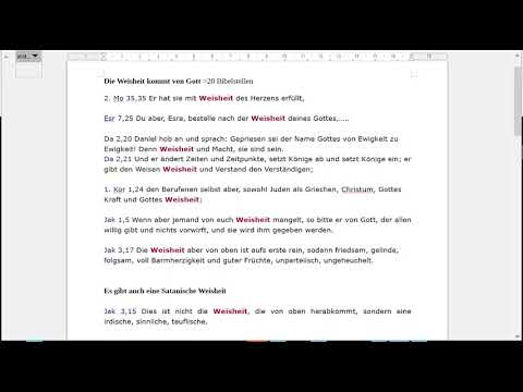 Ist Jesus die Weisheit aus Sprüche 8 ?