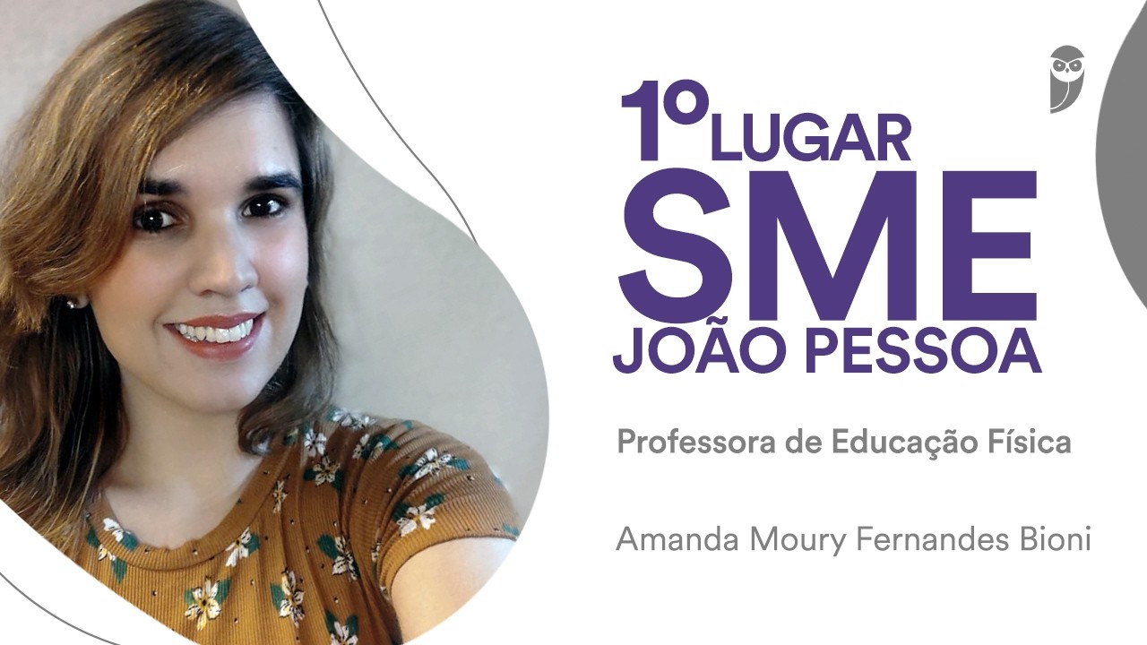 SME João Pessoa: Conheça Amanda Bioni, aprovada em 1º lugar para Professor de Língua Portuguesa