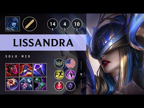 Lissandra Mid vs Ahri - NA Challenger Patch 25.13