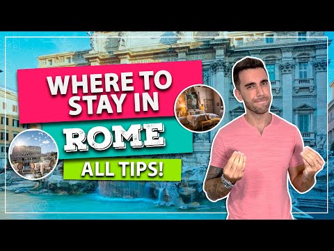 ☑️ Where to stay in Rome! The best area to stay! And the best hotels!