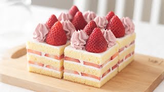  - いちごのショートケーキの作り方 Strawberry Shortcake｜HidaMari Cooking