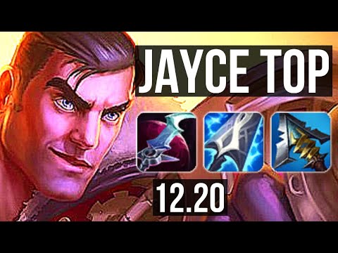 JAYCE vs HEIMERDINGER (TOP) | 3/0/4, 800K mastery | KR Master | 12.20