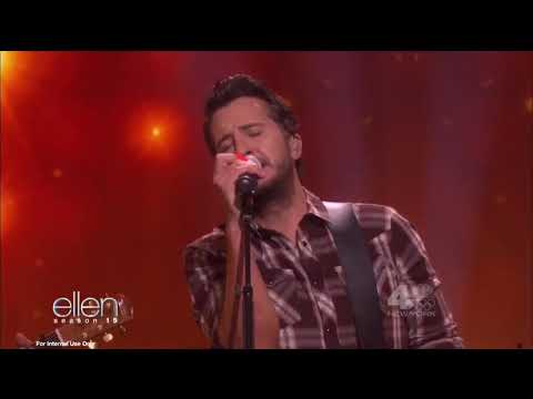 Luke Bryan Performs Most People Are Good Are On Ellen