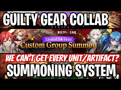GUILTY GEAR COLLAB CUSTOM SUMMON?!?! - WHAT TO PULL? - Epic Seven