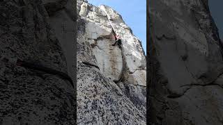 流れ星　5.12d　小川山　涸沢1峰【fail】