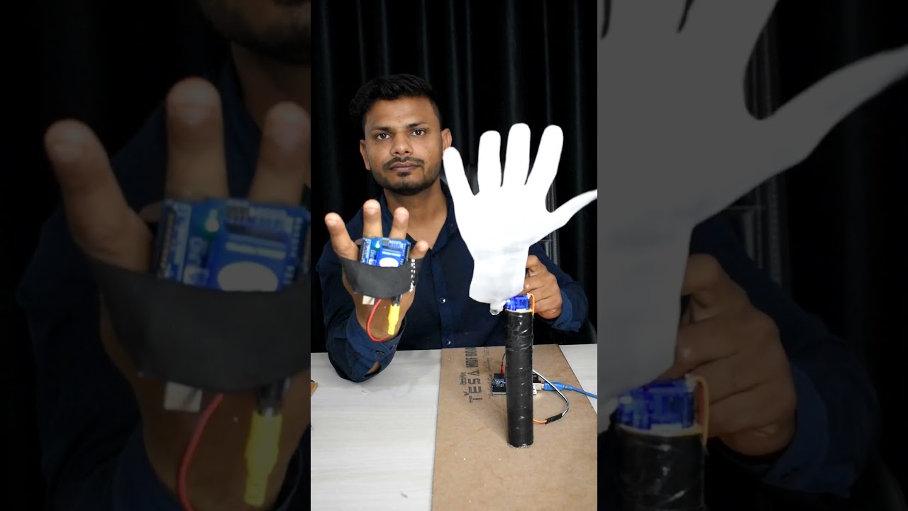 How To Make Robotic Hand, Robotic Arm, Robot #science #shorts #technology