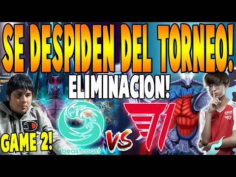 BEASTCOAST vs T1 [GAME 2] BO3 - ELIMINACIÓN! "K1 vs Savage" - ESL ONE FALL 2021 DOTA 2