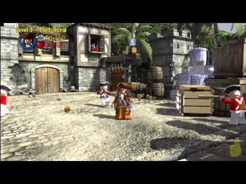 Lego Pirates of the Caribbean: Level 1 Port Royal - Story Walkthrough- HTG