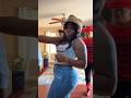 Ladies dancing in a circle to “Mike Clark Jr” Keep on Steppin!