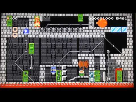 Super Mario Maker: Use Your Forehead Former World Record Speedrun 59.134 seconds