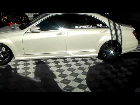 DUBSandTIRES.com Mercedes pearl white S550 Review 20 '' Chrome Wheels