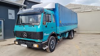 camion cu prelata MERCEDES-BENZ 1622 de vânzare imagine 4 camion cu prelata MERCEDES-BENZ 1622 imagine 4