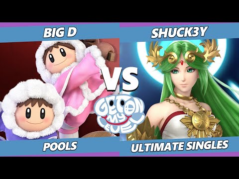 GOML 2022 - Big D (Ice Climbers) Vs. Shuck3y (Palutena, Min Min) SSBU Ultimate Tournament