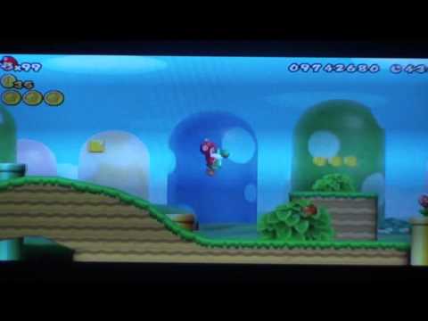 new super mario bros mondo 1-3 passaggio segreto
