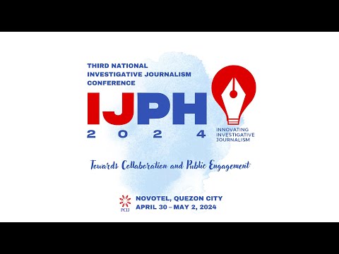 LIVESTREAM: #IJCONPH2024: Breakout session on geopolitics and security