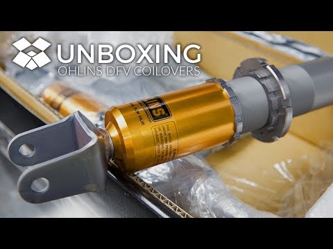 S2000 Unboxing Ohlins DFV Coilovers