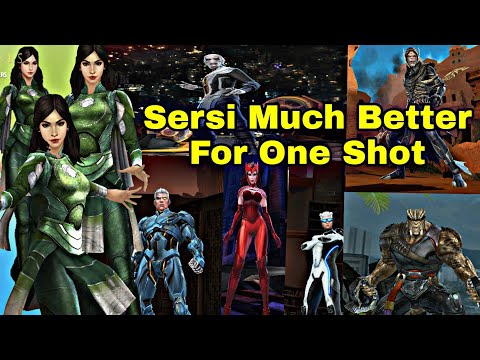 Sersi WBU One Shot Guide & Sersi Awakening Most Quickly Attack Character? - Marvel Future Fight