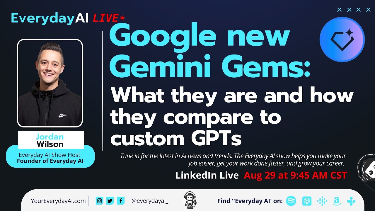 Google's new Gemini Gems: What they are and how they compare to custom GPTs