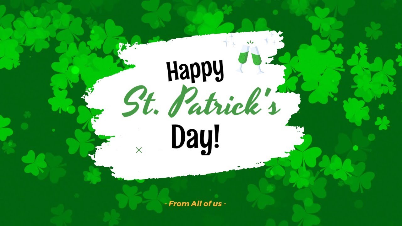 Free Happy St Patricks Day Wishes Video Template (Customizable) - FlexClip