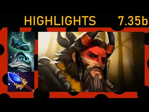 ✨Beastmaster 81% Kill participation! Offlane Highlights 7.35b - Dota 2 Top MMR