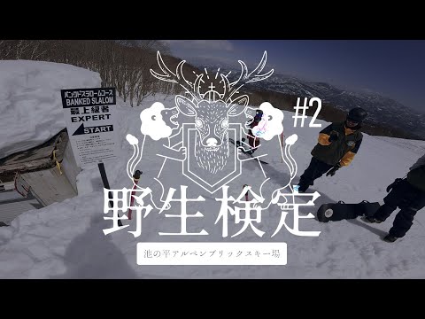 野生検定2025 池の平アルペンブリックスキー場