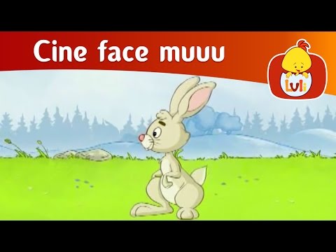 Cine face muuu? - Iepure, pentru copii - Luli TV