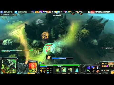 W33 Dota 2 Meepo Godlike Skill vs EVIL GENIUSES1