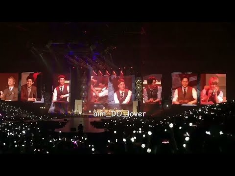 [ 180603 ] Kyungsoo voice’s just cracked and EXO laughed together @ElyXionInHongKong