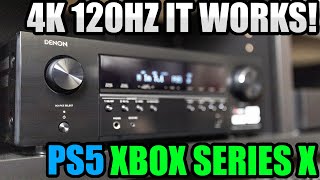 BEST BUDGET AV RECEIVER FOR PS5 AND XBOX SERIES X | DENON AVR S760H REVIEW