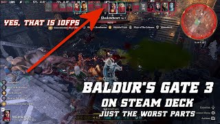 Unproduced Footage: Baldur's Gate 3 on Deck - Just The Worst Parts (Many Parts Shown)